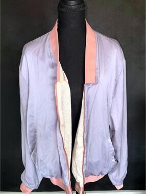 -Stella & Dot- Reversable Bomber Jacket, Size XXL